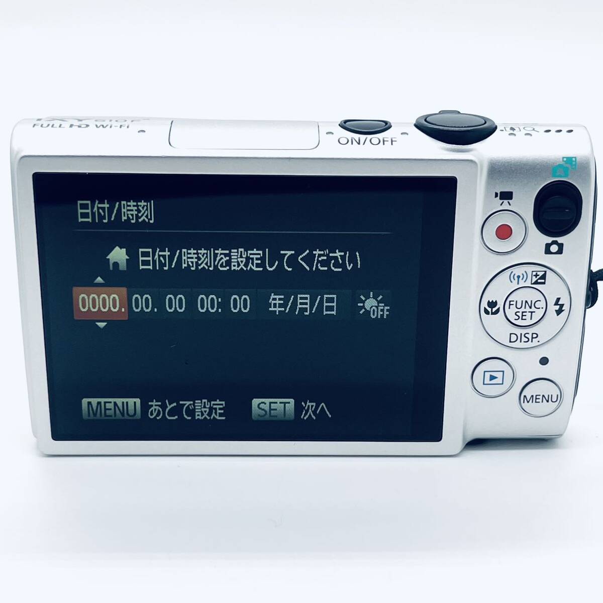 【美品】Canon IXY 610f デジタルカメラ/バッテリー 充電器 /キャノン デジカメ コンデジ/シルバー【安心の動作品】の画像10