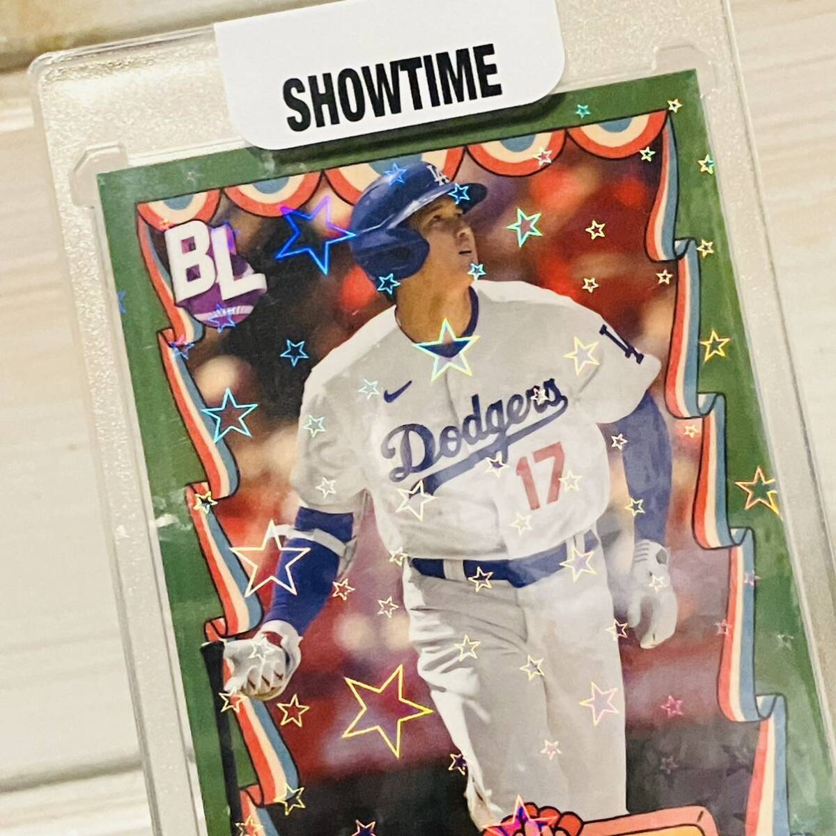 ★スペシャル★ 大谷翔平 アート カード MVP 二刀流 Dodgers ドジャースSHOWTIME WBC サムライJAPAN スーパースター_画像1