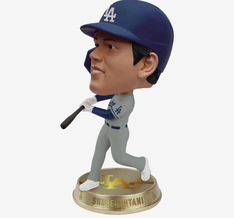 ★レア★ 大谷翔平 ボブルヘッド フィギュア ビッグヘッドドジャース FOCO製 2024エンゼルス 二刀流 MLB Dodgers topps_画像2