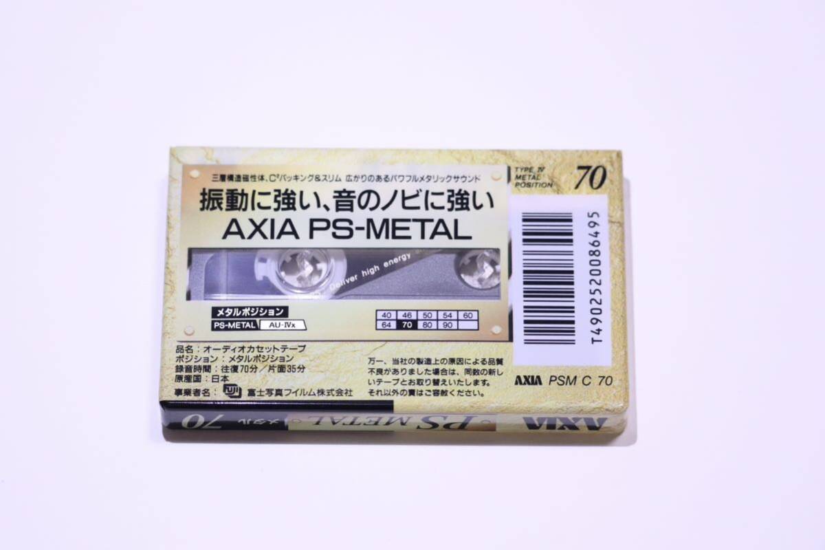 AXIA cassette tape metal tape PS METAL 70 metal position new goods unopened 