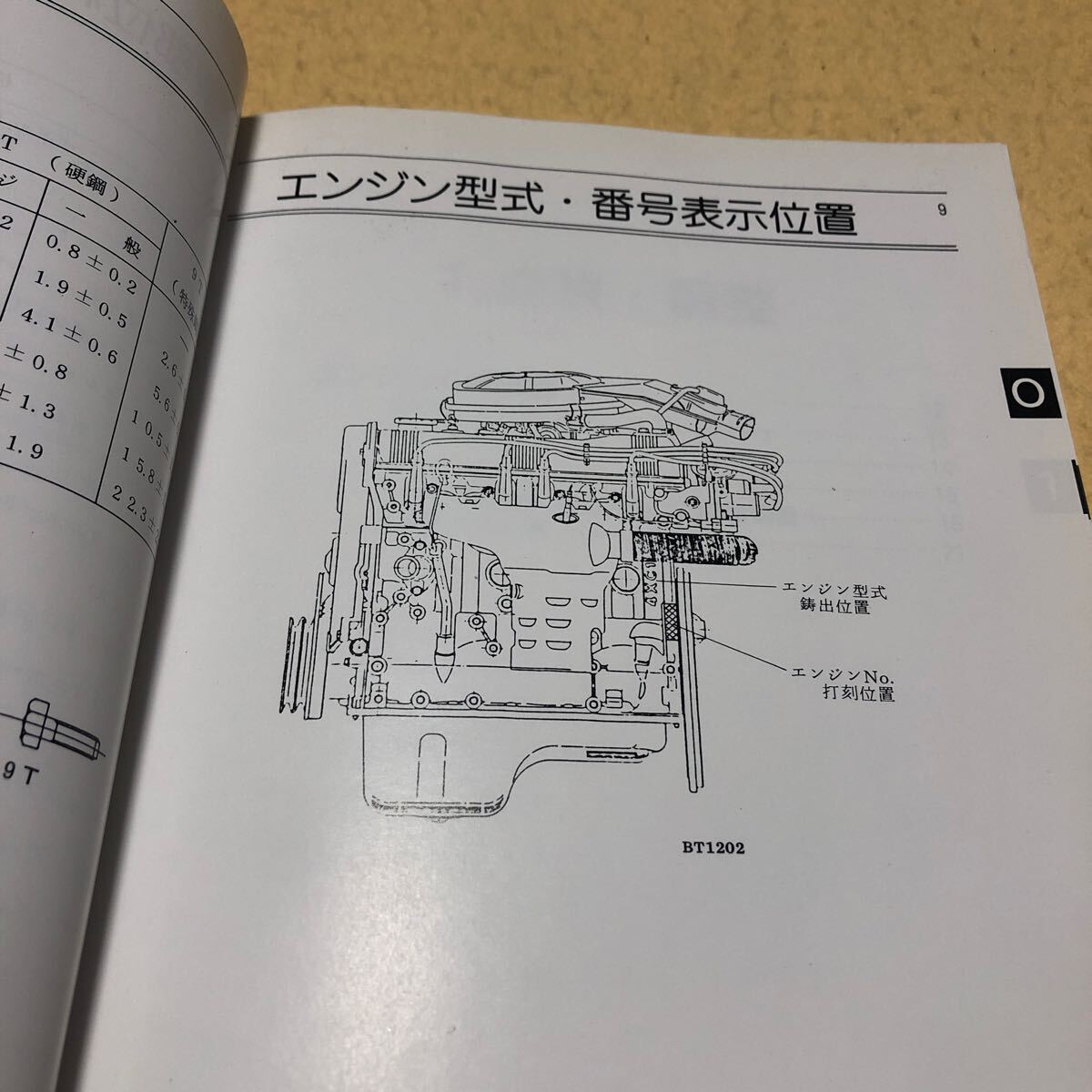 いすゞ ジェミニ JT150 4XC1 1985年5月 昭和60年 エンジン修理書 サービス技報 2点セット 中古☆_画像6