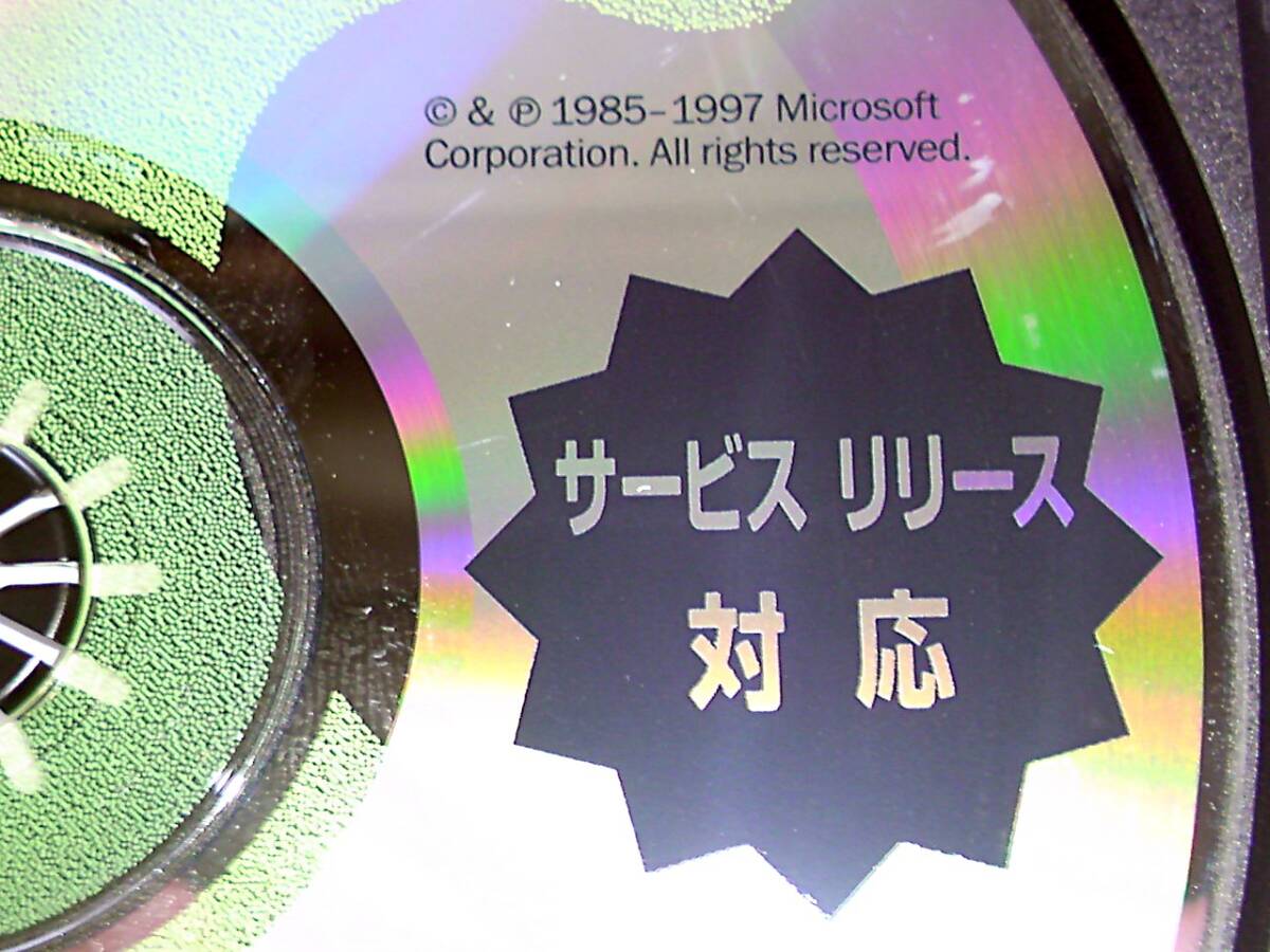 [ used ][Microsoft Excel 97 SR-1( service Release correspondence )]CD-ROMlWindowsNT3.51. correspondence [ assistant :.... dolphin ]