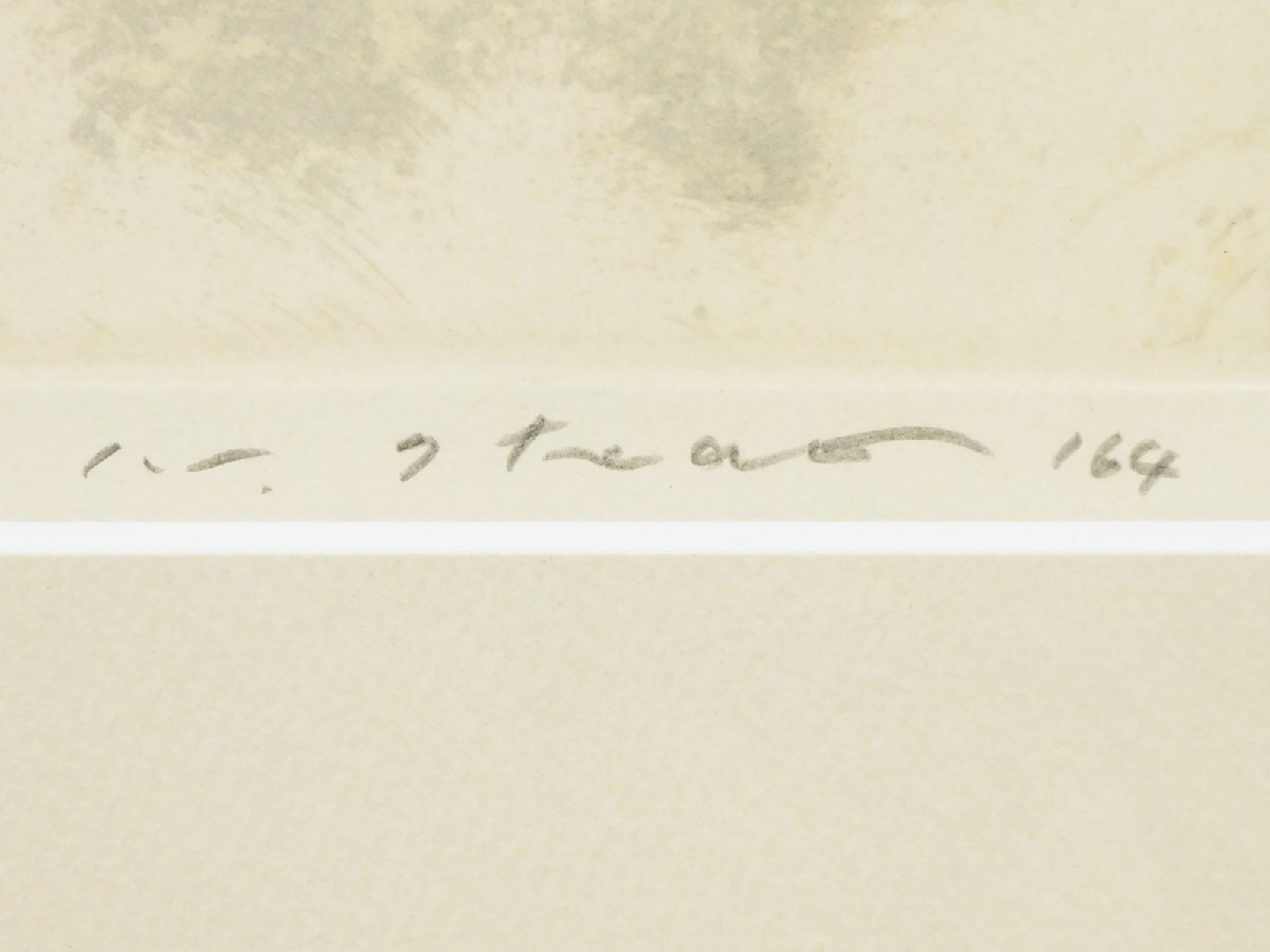 池田満寿夫 何を好むか 銅版画 カラーエッチング 額装 1964年作品(専用紙箱)長期保管品n24051203_画像9
