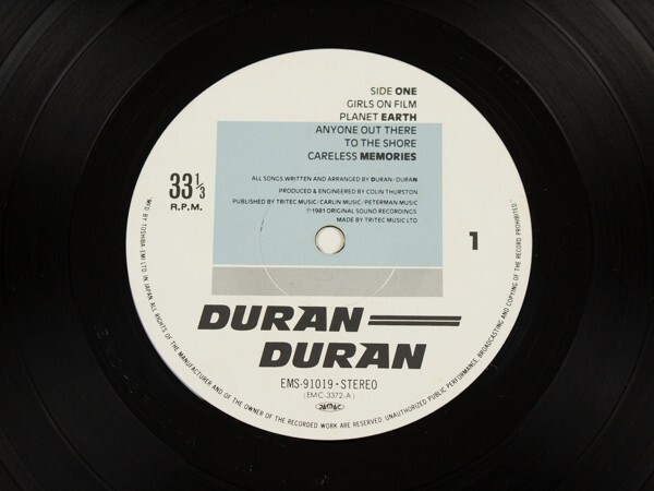 ◇デュラン・デュラン Duran Duran/国内盤帯付きLP、EMS-91019 #P09YK1_画像3