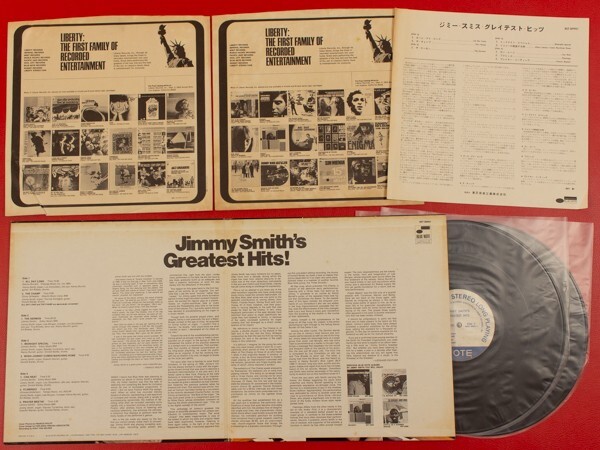 ◇米盤 日本語ライナー付 Jimmy Smith/Jimmy Smith's Greatest Hits!/2LP、BST89901 #P09YK4_画像2