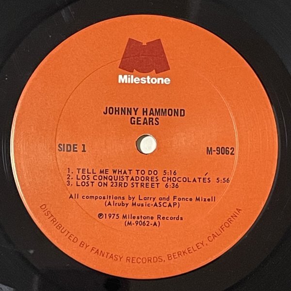 Johnny Hammond - Gears - Milestone ■の画像2
