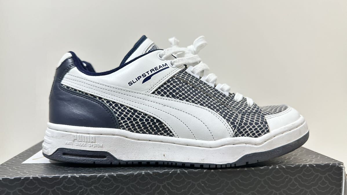 PUMA SLIPSTREAM Low VTG MIJ Snake Parisian Night/Puma Whiteプーマ スリップストリーム ロー ヴィンテージ MIJ 25.5cm_画像4