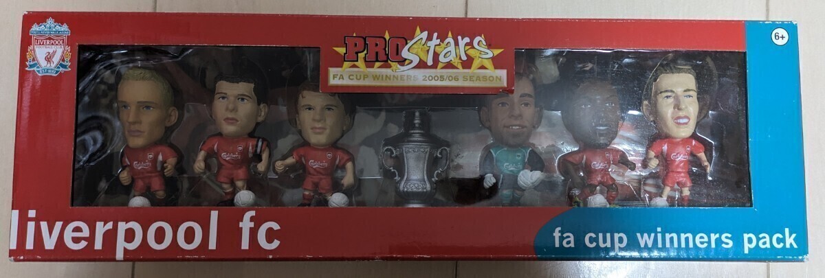 コリンシアン プロスターズ Prostars サッカーフィギュア ヘッドライナーズ　リバプール　6体セット_画像1