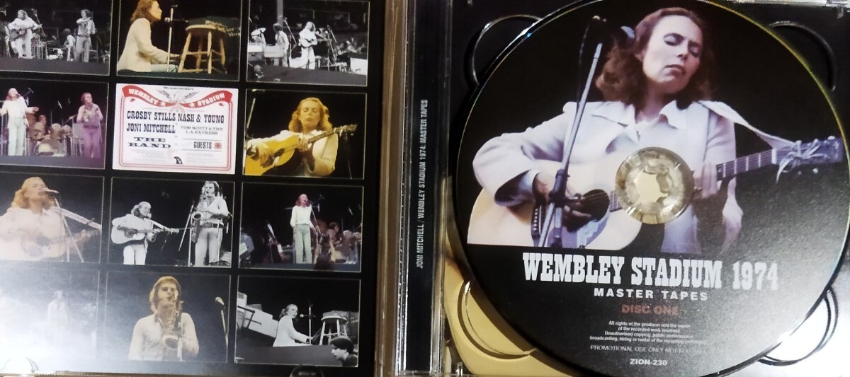 【送料ゼロ】Joni Mitchell '74 Master Tapes Live Wembley Stadium London ジョニ・ミッチェル