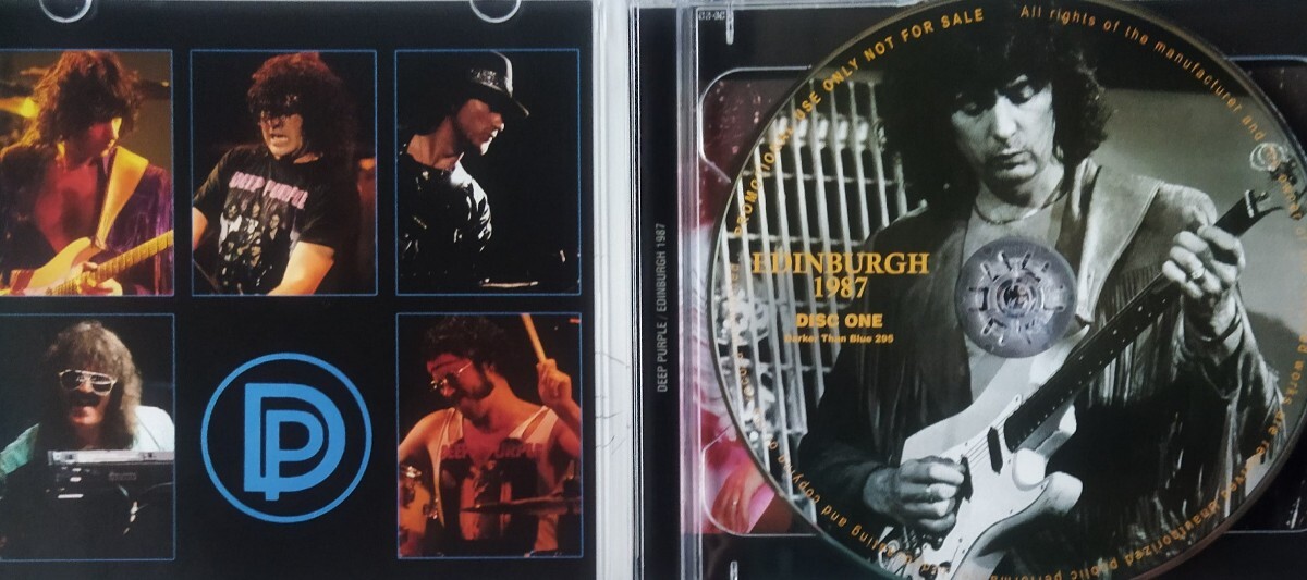 【送料ゼロ】Deep Purple '87 Live Edinburgh Scotland ディープ・パープル Ritchie Blackmore