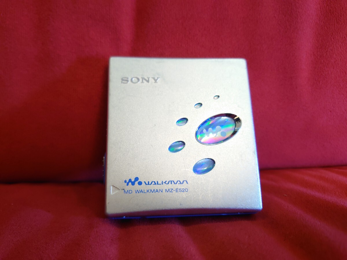 【SONY】MZ-E520 MD WALKMAN PORTABLE MD PLAYER MDLP ソニー ウォークマン ポータブル MDプレーヤー の画像2