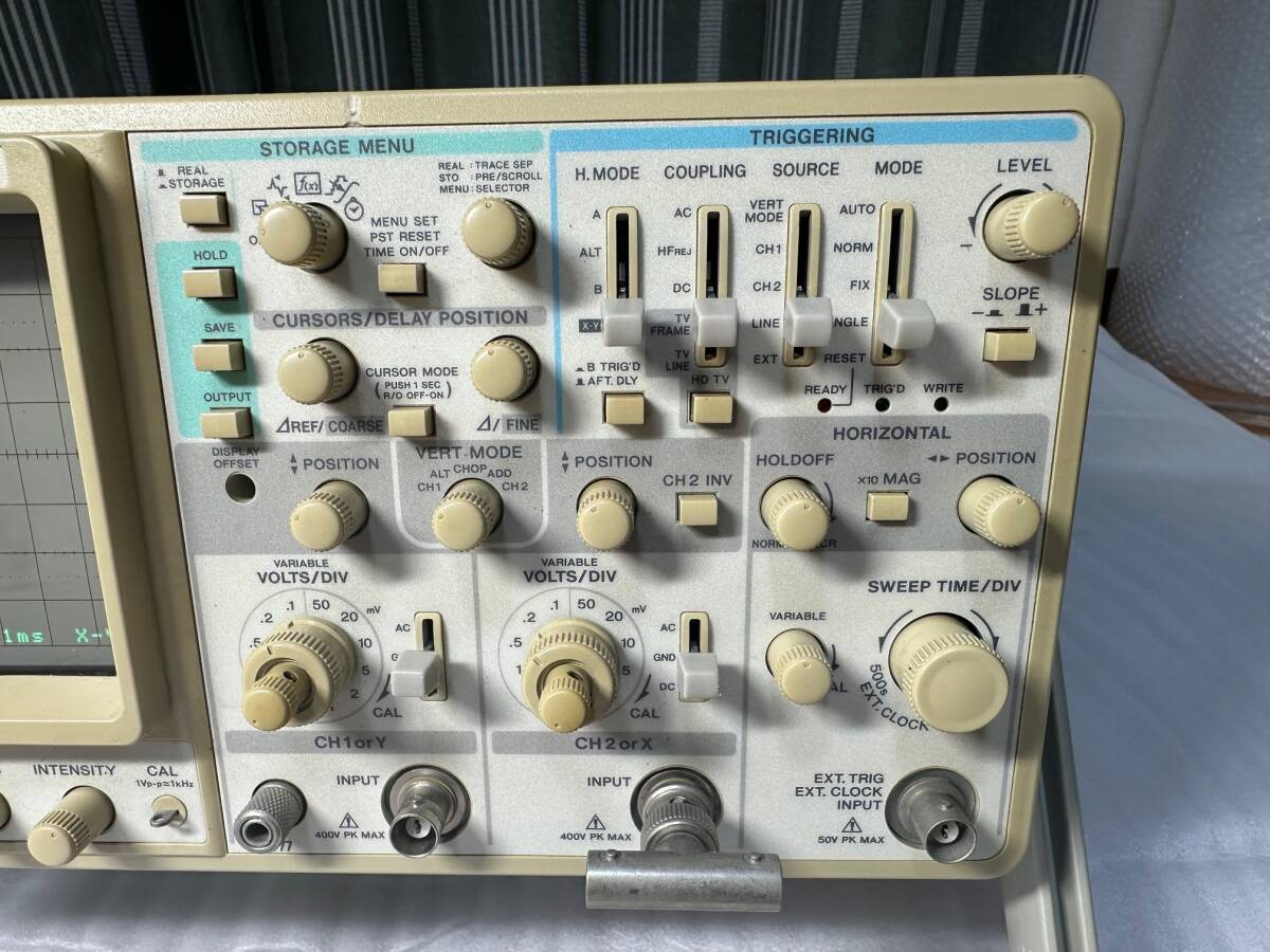 KENWOOD DCS-7020 デジタルストレージオシロスコープ　日本製_画像4