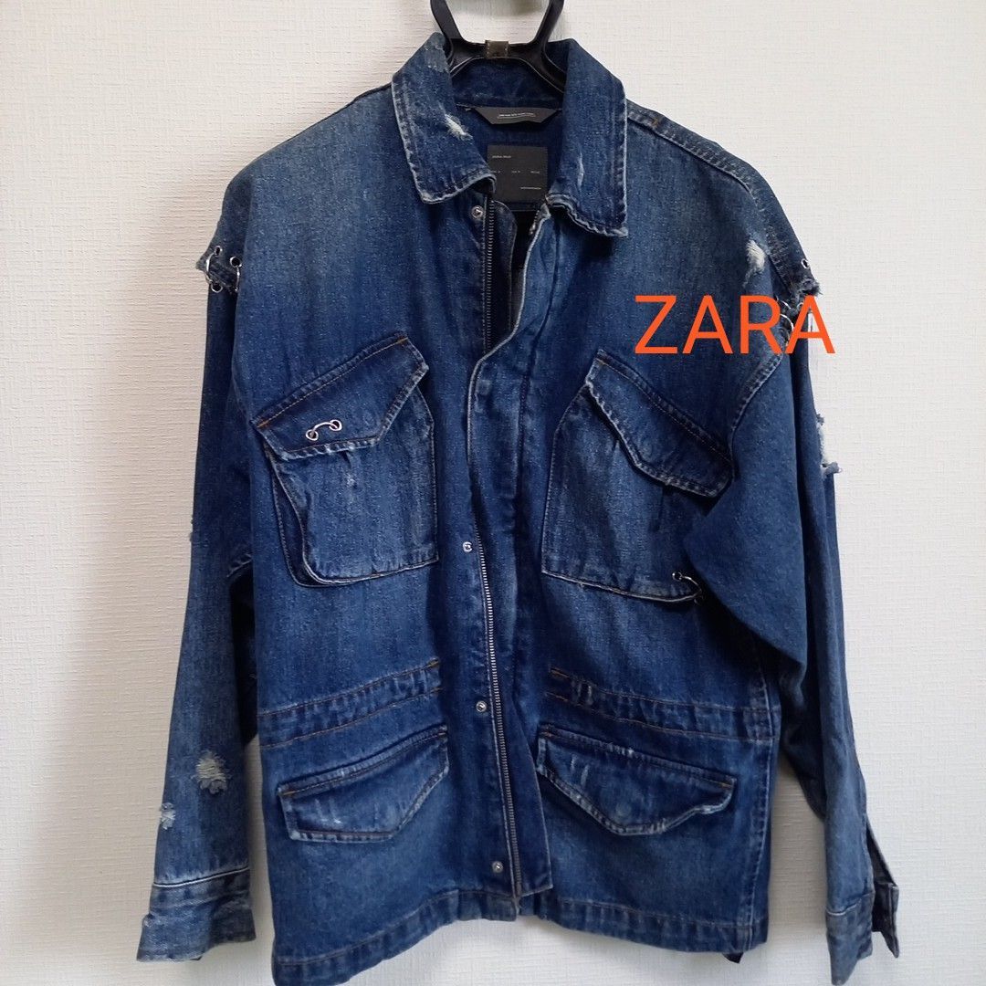 貴重 希少　ZARA　デニムジャケット 　ザラ　_画像1