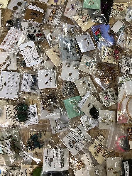 # unused . together large amount set earrings 1kg and more!!!! lady's accessory assortment woman woman jewelry new goods earrings Nf1xx2