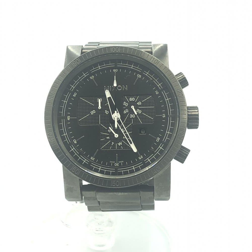 【中古】NIXON The Magnacon SS All Gunmetal A154-632 ニクソン[240017624256]の画像1