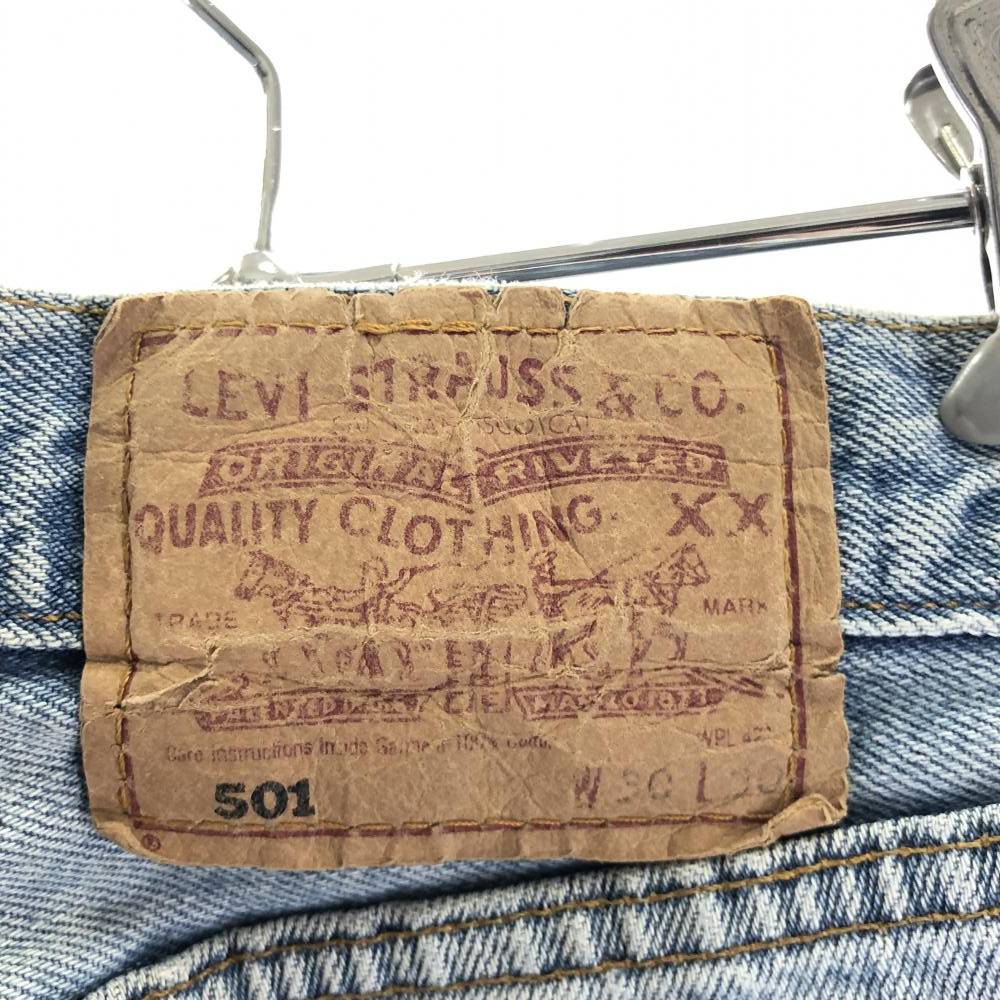 【中古】LEVI'S EURO 501 デニムパンツ フランス製 リーバイス ブルー [240017626454]_画像9