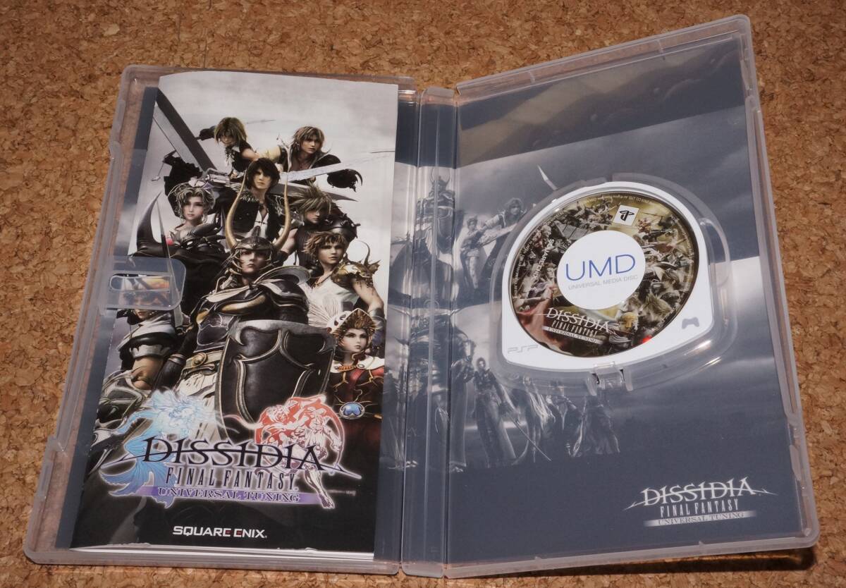 ◆中古◆PSP DISSIDIA FINAL FANTASY UNIVERSAL TUNING_画像3