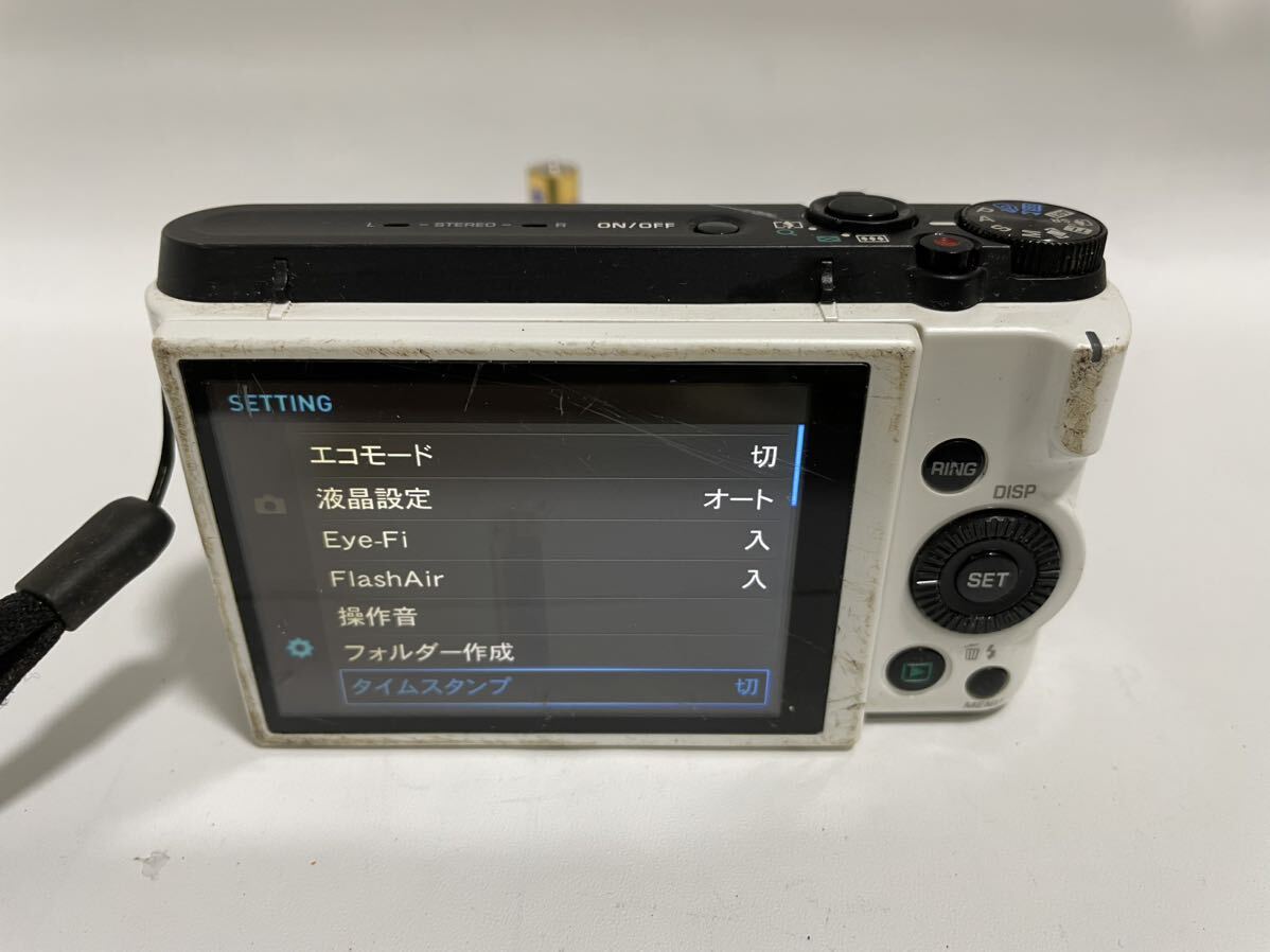 動作品 デジタルカメラ CASIO EXILIM EX-FC400S ゴルフモデル_画像6