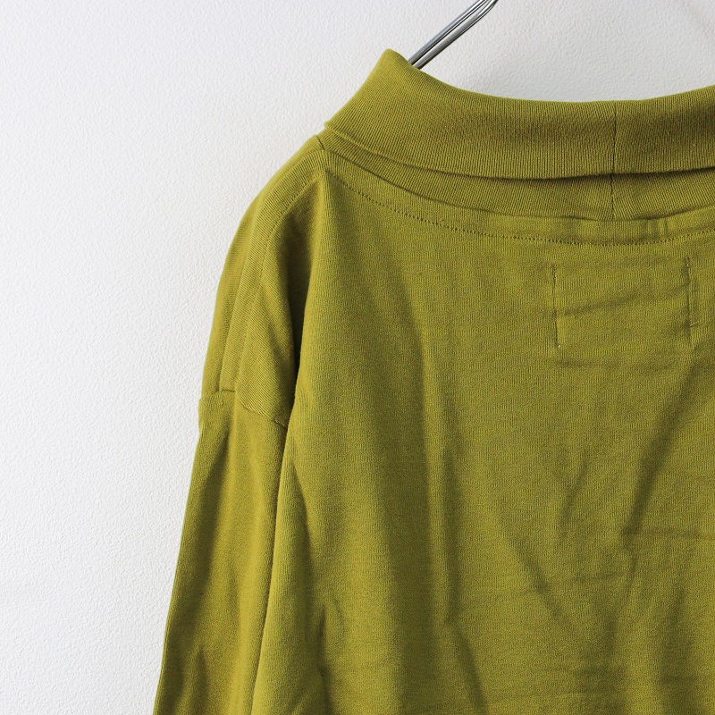 2022AW エムエイチエル マーガレットハウエル MHL. MARGARET HOWELL ORGANIC COTTON THERMAL JERSEY カットソー 2/カーキ【2400013866507】の画像6