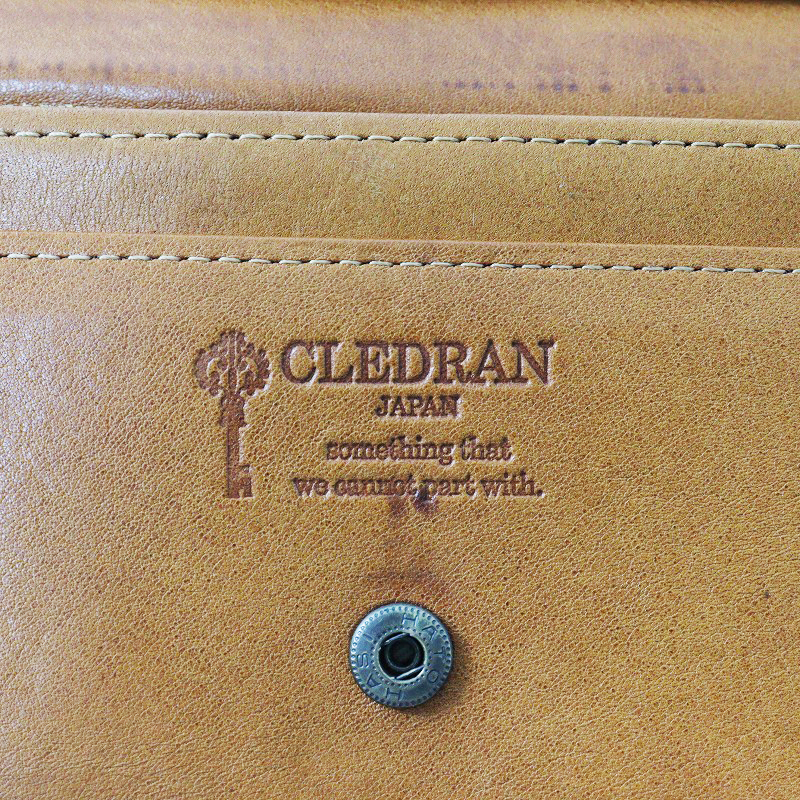 クレドラン CLEDRAN レザー 長財布/ブラウン ウォレット 小物【2400013872393】_画像10