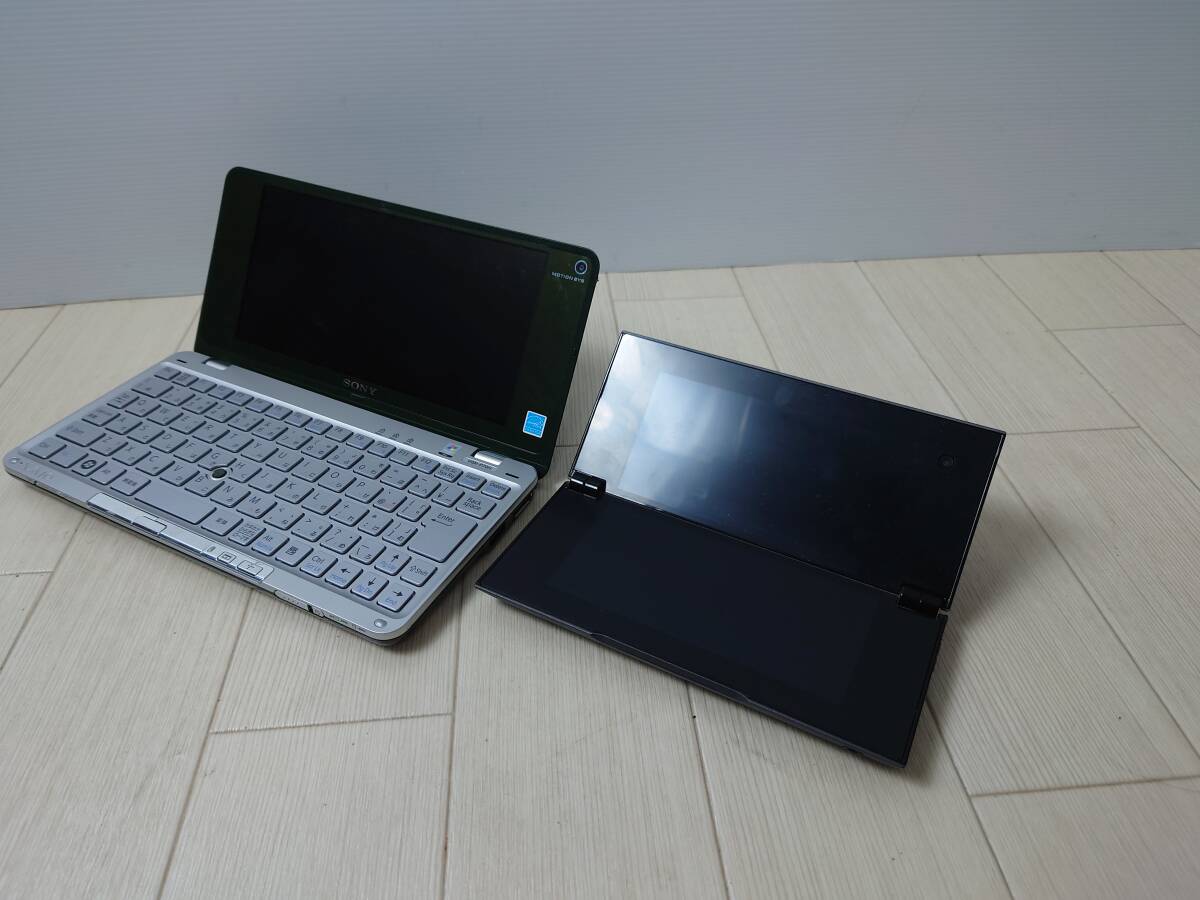 ジャンク SONY VAIO type-P VGN-P70/PCG-1P3N ミニノートパソコン ワンセグTV / Tablet P アンドロイド SGPT213JP/H セット 2A10_画像1