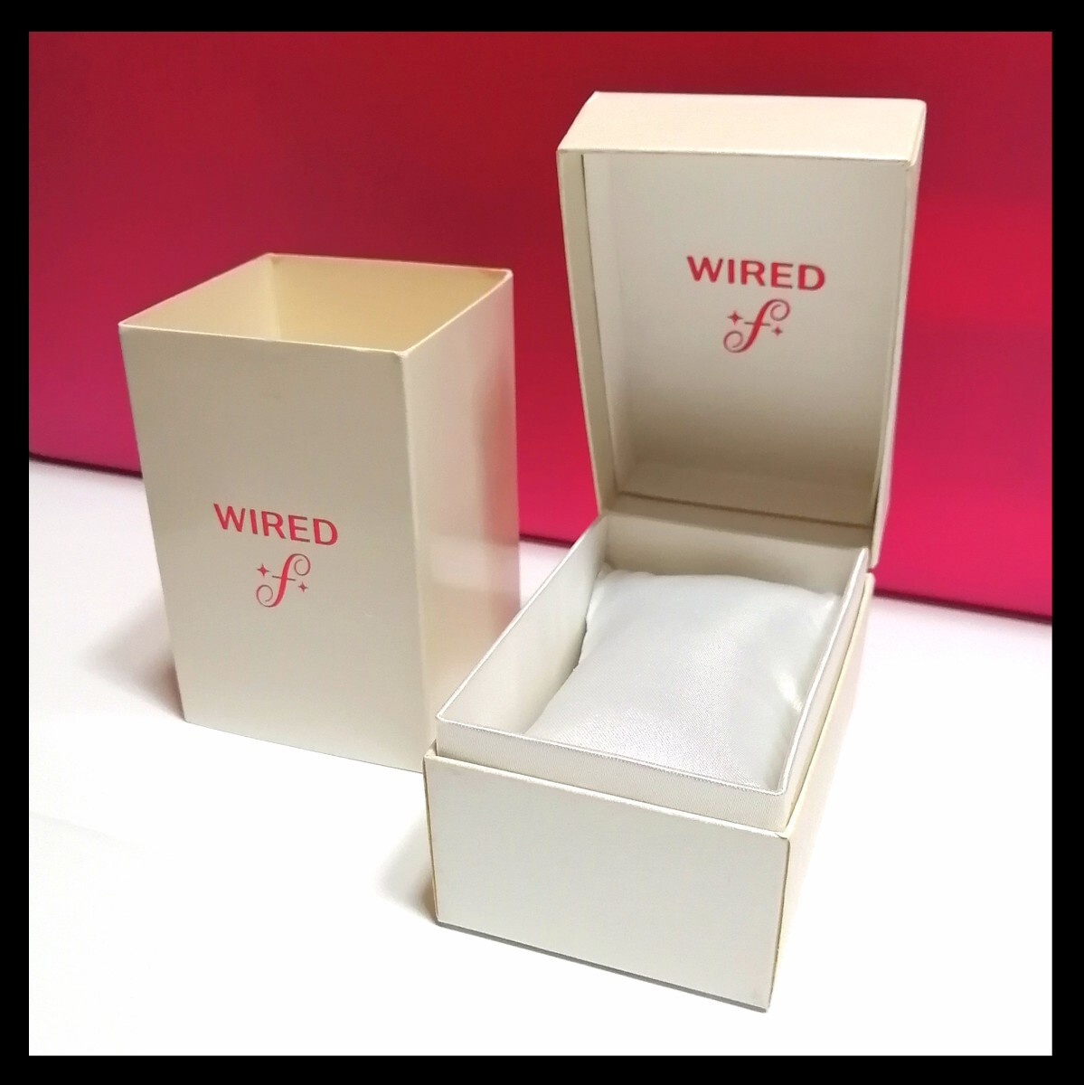 [ бесплатная доставка!!] Wired WIRED кейс для украшений рука кейс для часов пустой коробка 
