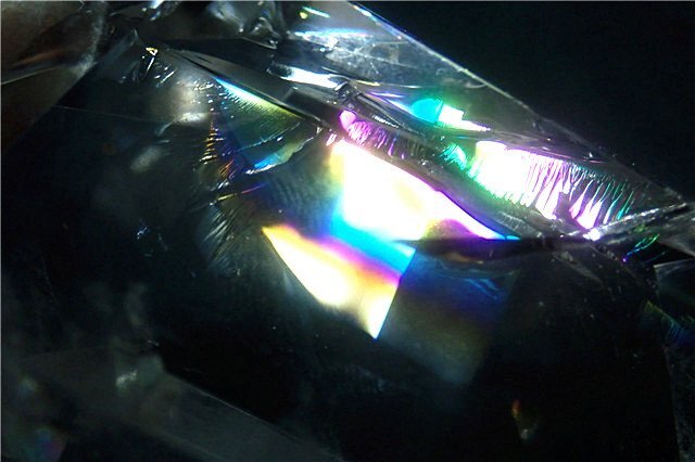 AAA級☆高透明度レインボー天然水晶原石179B3-78B08bの画像6