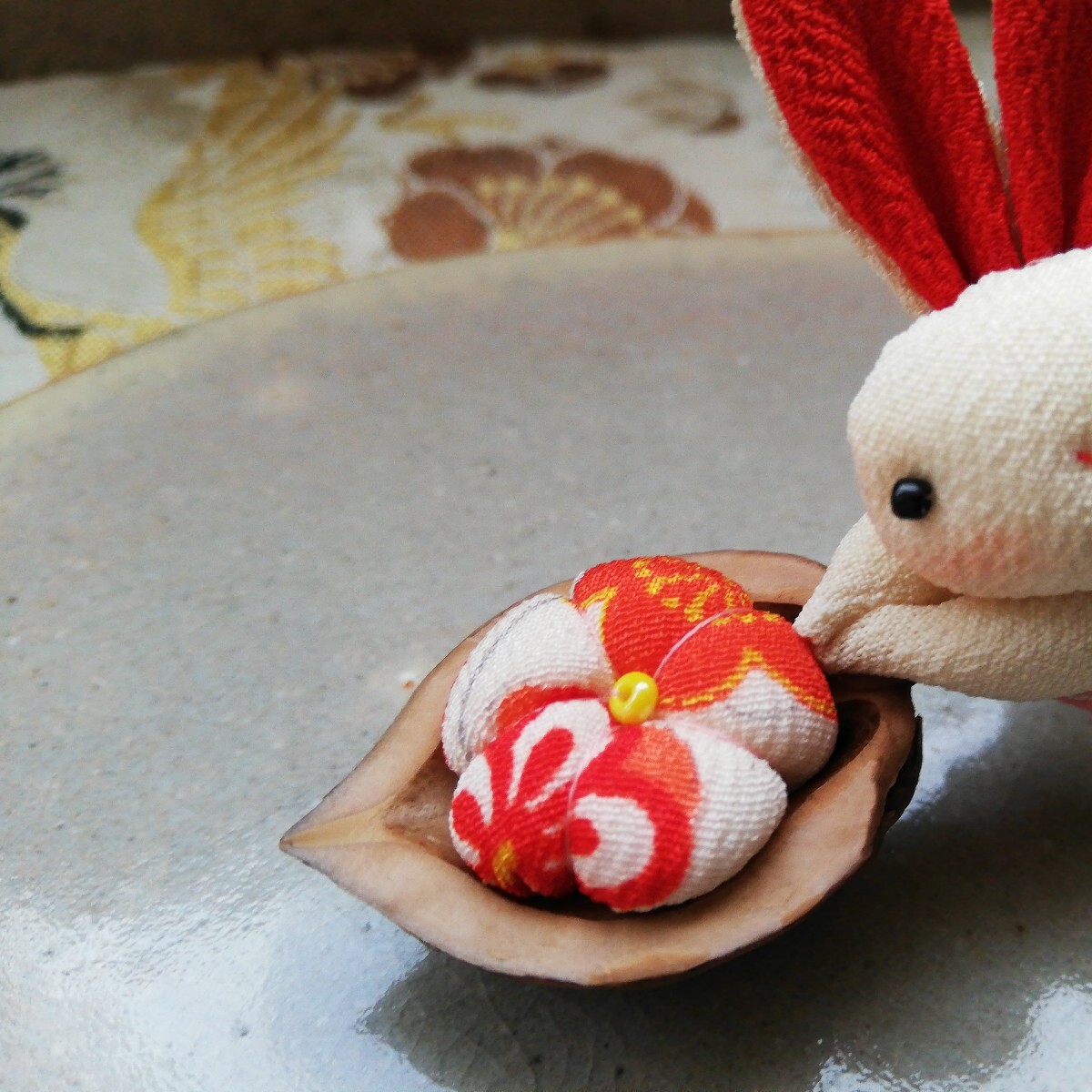 . мир **. персик .... Chan *. персик .... старый ткань .. Showa Retro японский стиль кукла ручная работа ручная работа античный кимоно крепдешин мир смешанные товары 
