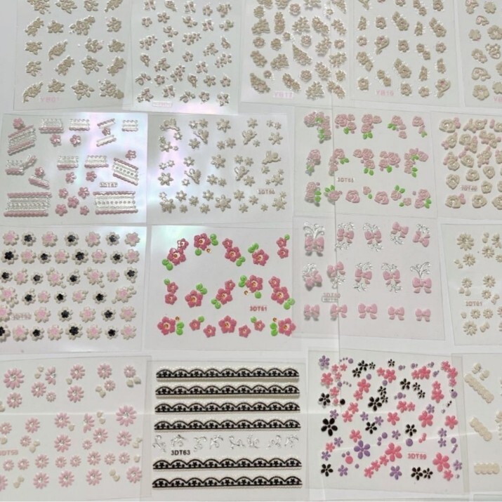  stick only! easy * nail art seal * nail sticker *102 sheets * large amount * together / regular price 3000 jpy corresponding 