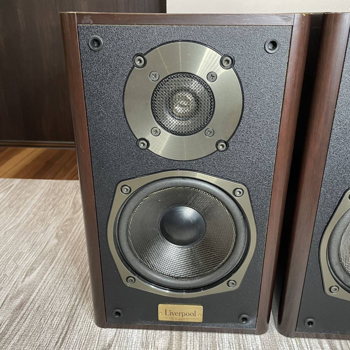 [ sound out verification settled ]ONKYO Onkyo pair speaker D-200II Liverpool