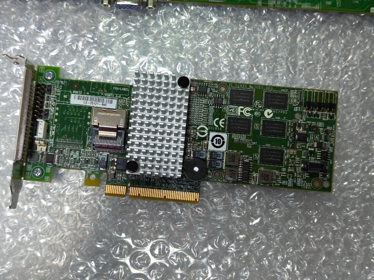 1円スタート Supermicro X10SRH-CLN4F Xeon CPU メモリ(8GB)、CPUファン RAIDカード付き サーバー ワークステーション 美品 動作確認済み_画像8