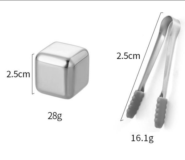 アイスキューブ 溶けない氷 ステンレス ウイスキーストーン_画像4