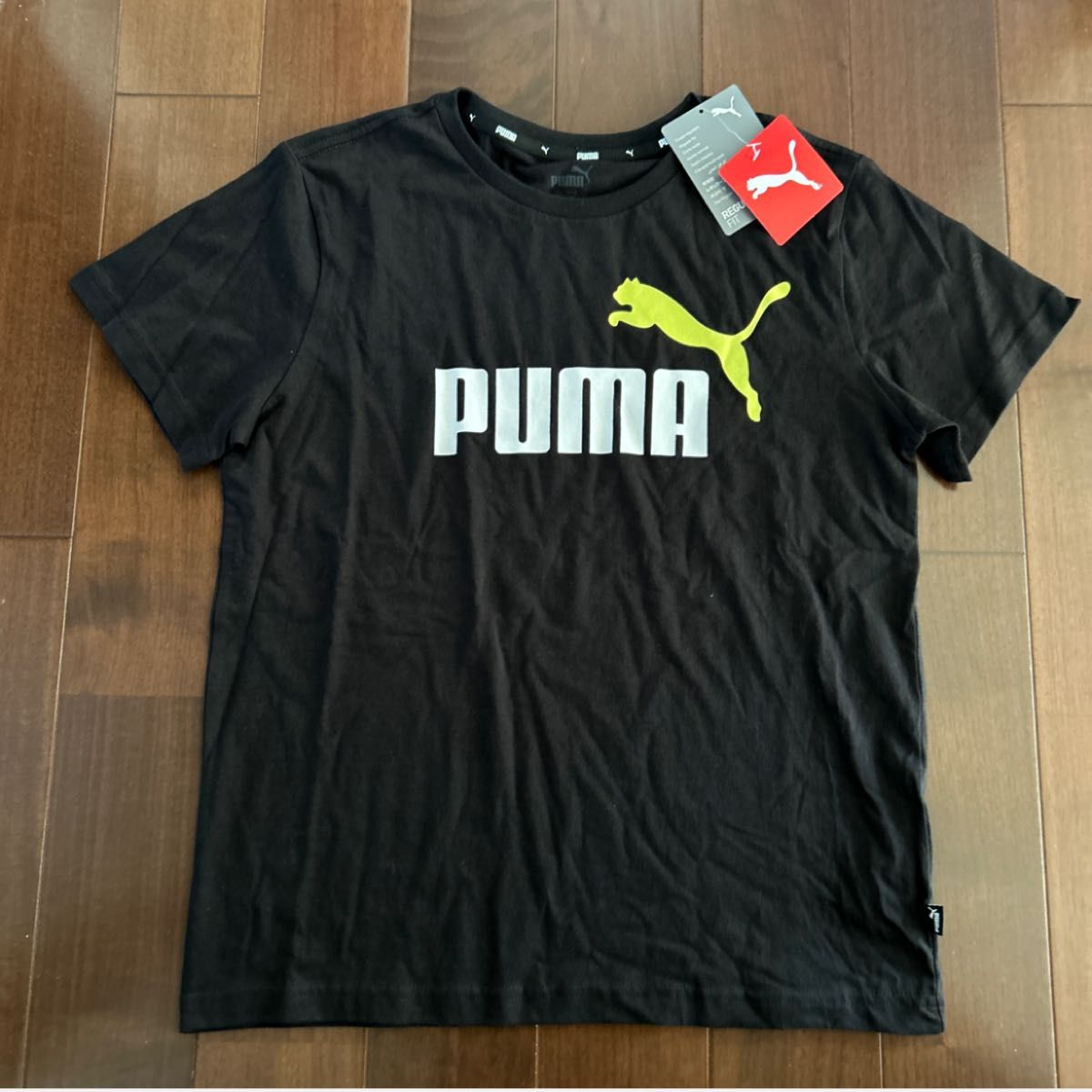 プーマ　上下セット160 　PUMA  Tシャツ ハーフパンツ　ブラック