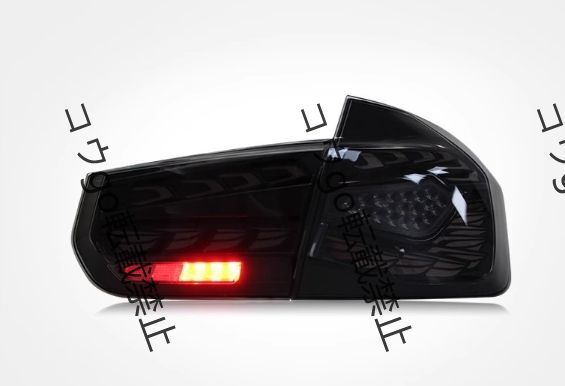 BMW 3シリーズ F30 2012-2019 テールライト テールランプ 流れるウインカー ドレスアップ　オープニングモーション付き_画像6