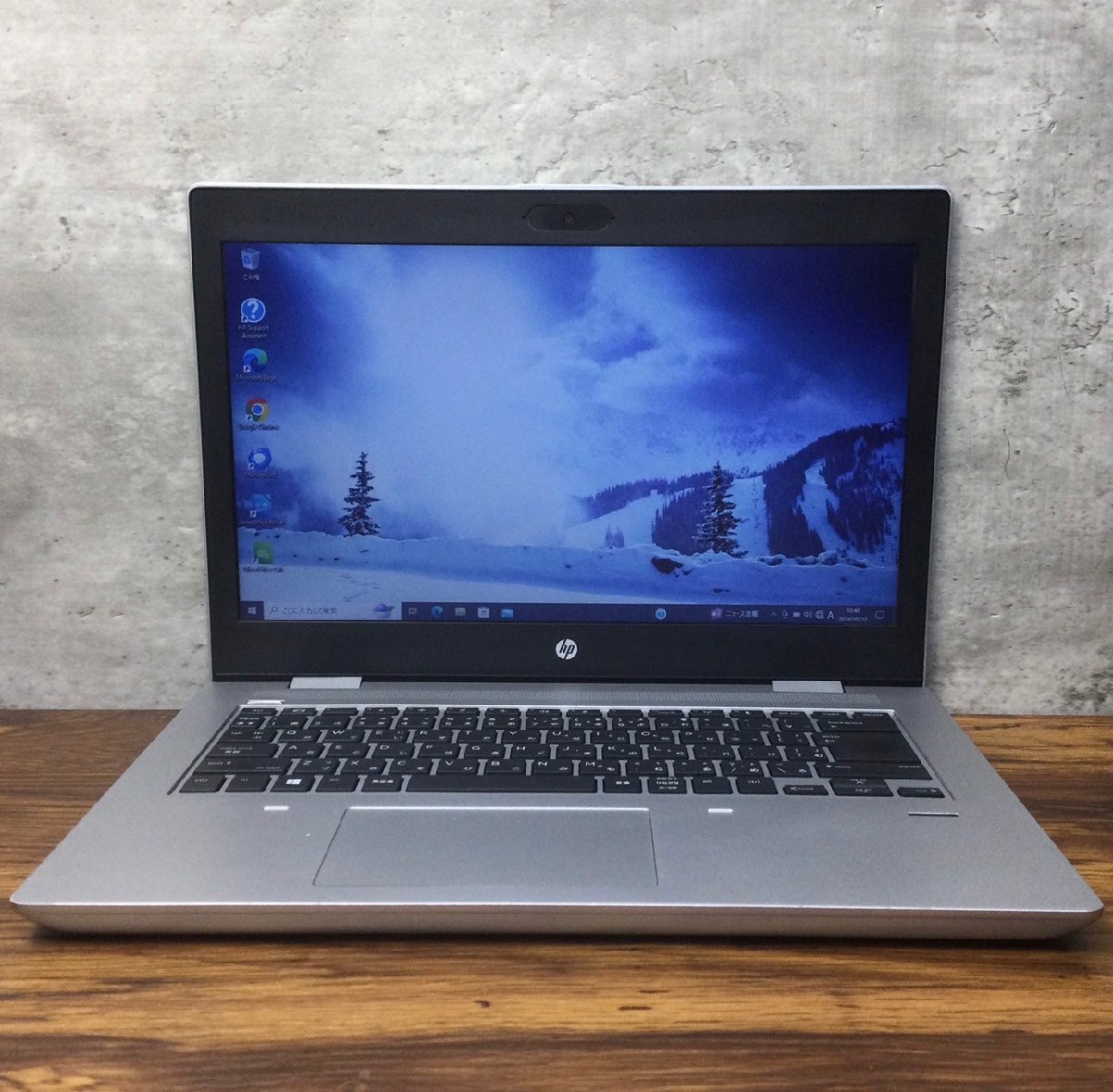 1円～ ●HP PROBOOK 645 G4 / Ryzen 3 2300U (2.00GHz) / メモリ 8GB / NVMe SSD 256GB / 14型 HD (1366×768) / Windows10 Pro 64bit_画像1