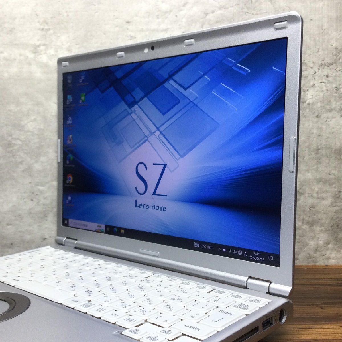 1円～ ●Panasonic LET'S NOTE SZ6 / Core i5 7300U (2.60GHz) / メモリ 4GB / HDD 320GB / 12.1型 (1920×1200) / Windows10 Pro 64bit_画像3