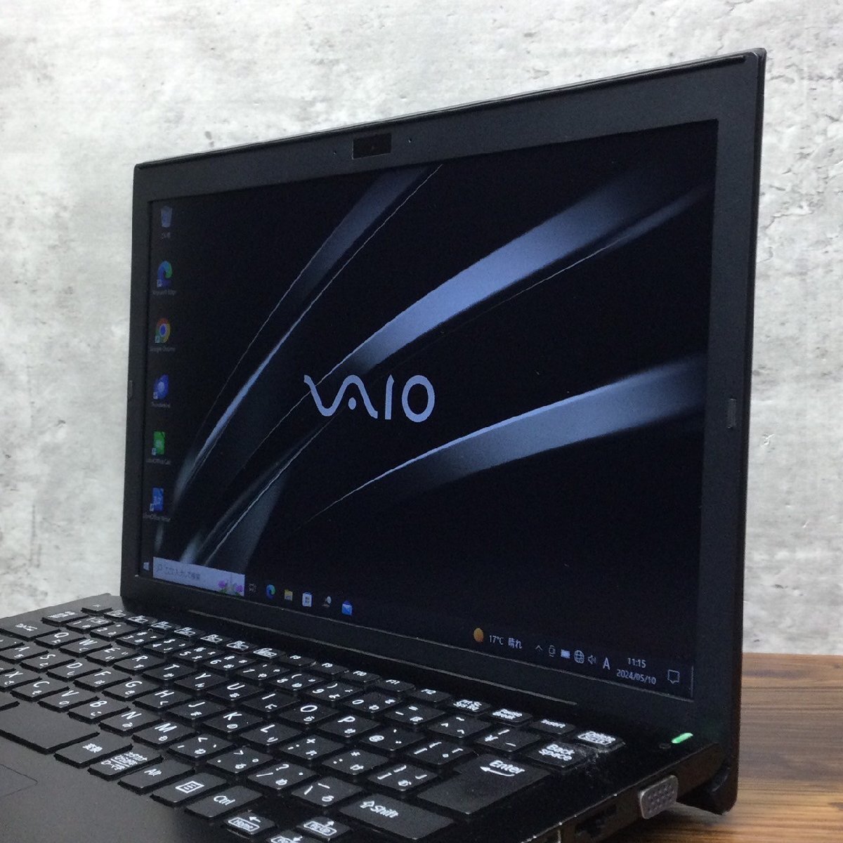 1円～ ●SONY VAIO Pro PG / Core i5 8250U (1.60GHz) / メモリ 8GB / SSD 256GB / 13.3型 フルHD (1920×1080) / Windows10 Pro 64bit_画像3