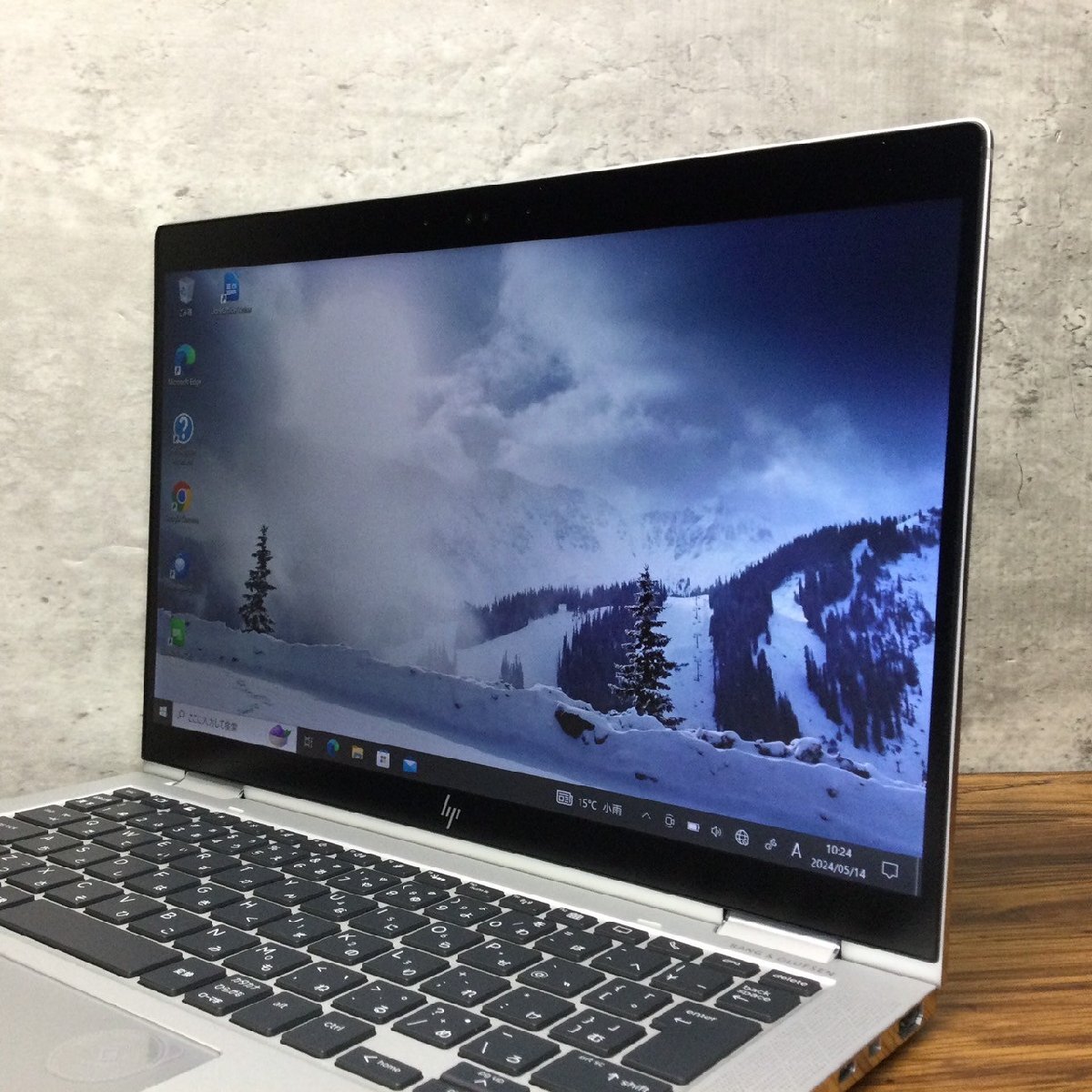 1円～ ●HP EliteBook x360 1030 G3 / Core i5 8250U (1.60GHz) / メモリ 8GB / NVMe SSD 256GB / 13.3型 フルHD (1920×1080) / Win10 Pro_画像3