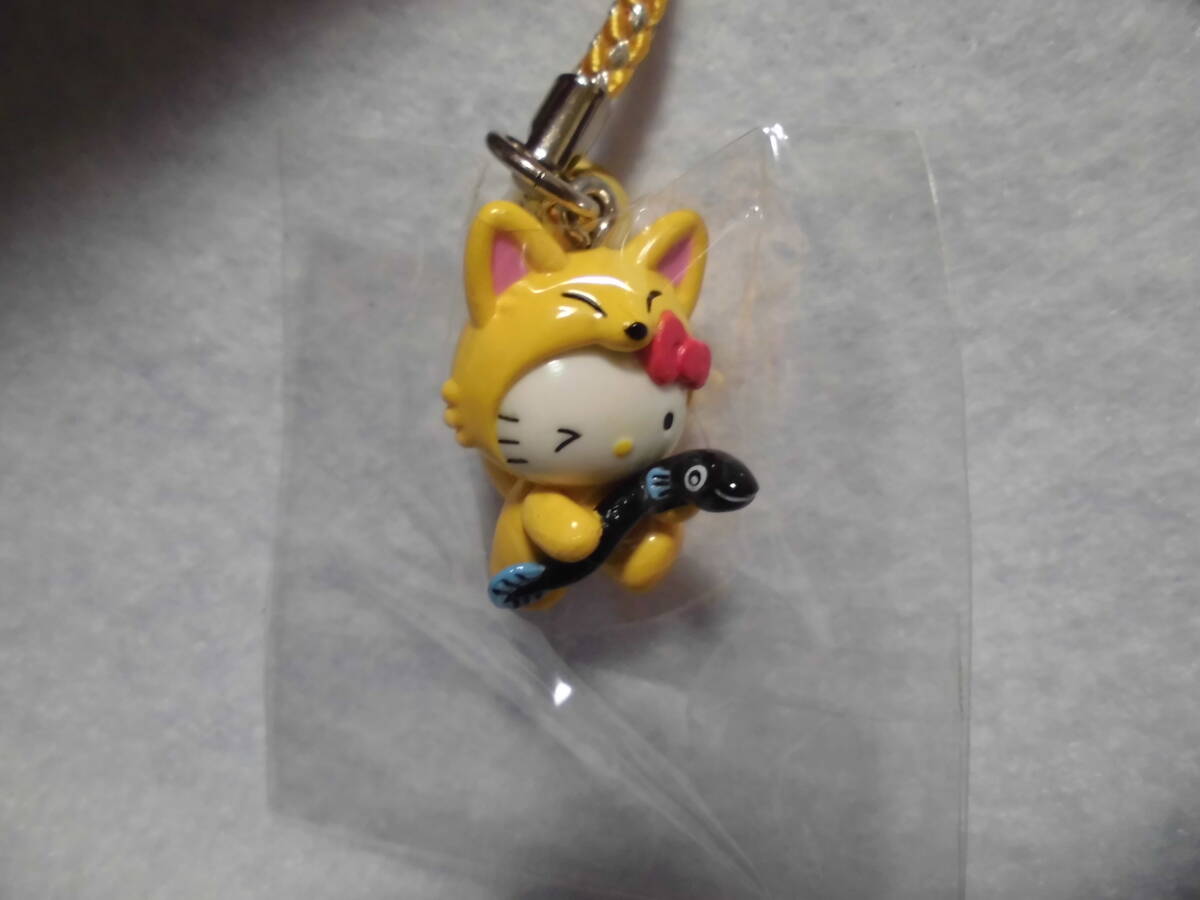  Hello Kitty Kitty netsuke 2011 year ultra rare half rice field ........ including in a package possible Sanrio Hello Kitty