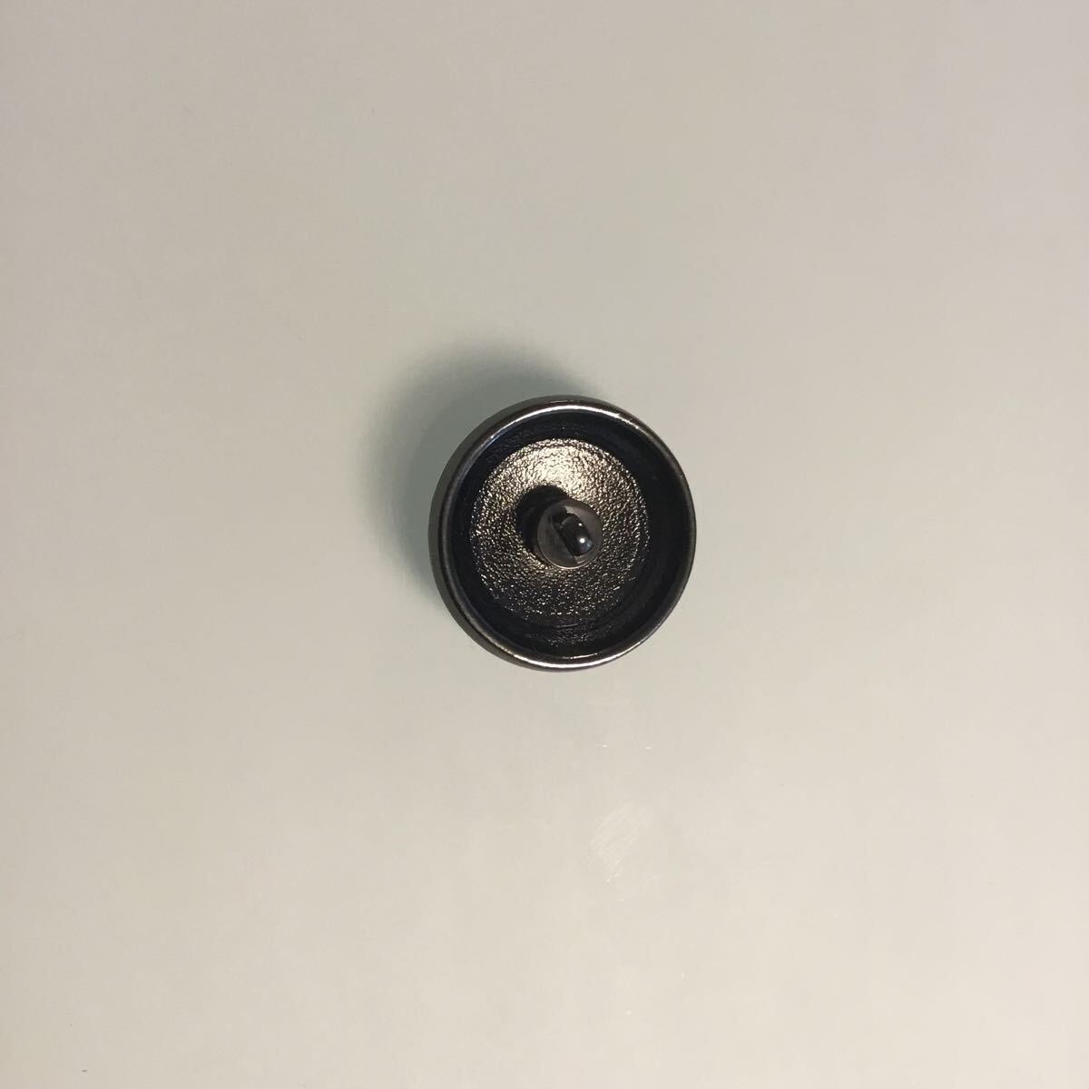 本物　シャネル　ボタン　ココマーク　黒×シルバー　約2.2センチ1個、レア