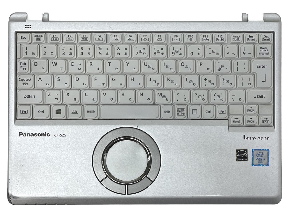 Panasonic Let's note CF-SZ5　フロントパネル/タッチパッド/キーボード/CMOSバッテリー　純正部品・修理用パーツ YJ4020_画像1