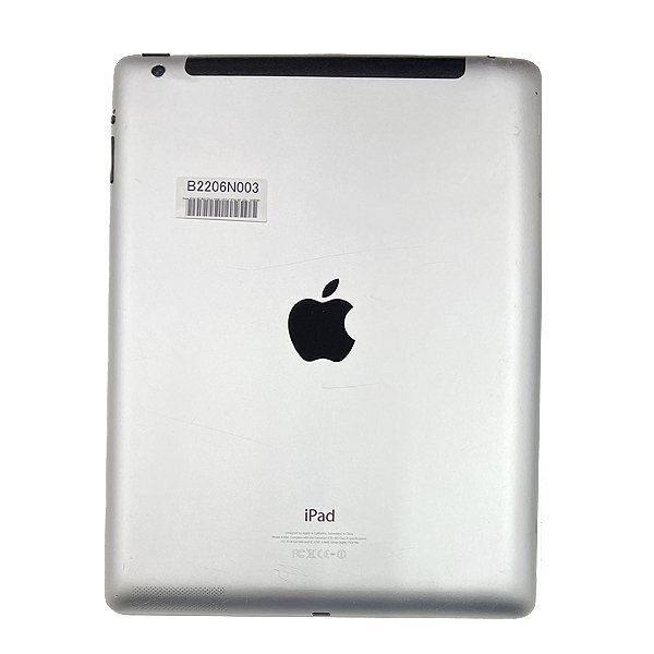 iPad 第4世代 Wi-Fi + Cellular MD525J/A A1460 16GB 9.7 インチ ホワイト 訳あり Apple 中古 本体 タブレット YA3041-B2206N003_画像2