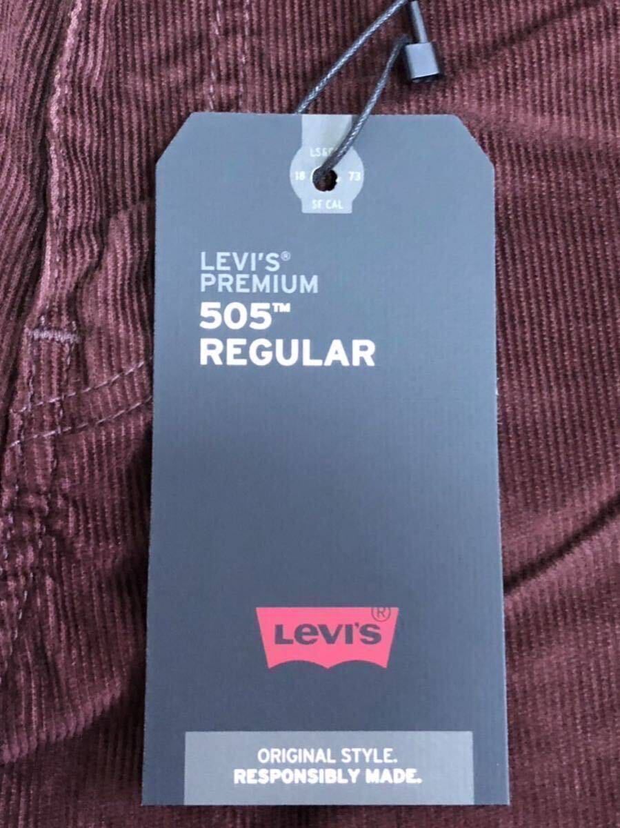 Levi's 505 REGULAR FIT CORDUROY W30 L32