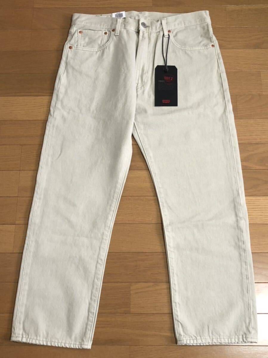 Levi's 551Z AUTHENTIC STRAIGHT CROP OPAL ROCK W33_画像3