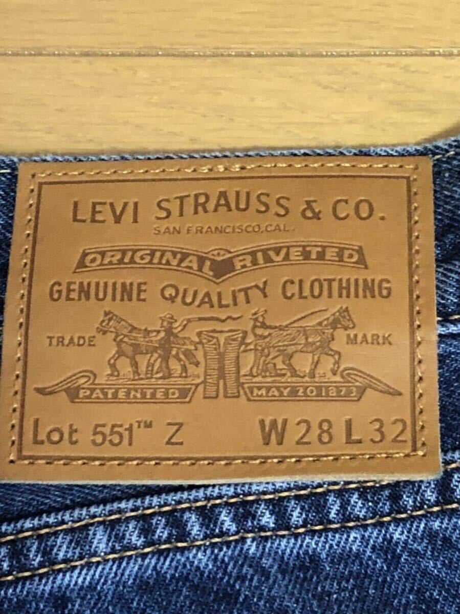 Levi's 551Z AUTHENTIC STRAIGHT W28 L32_画像5