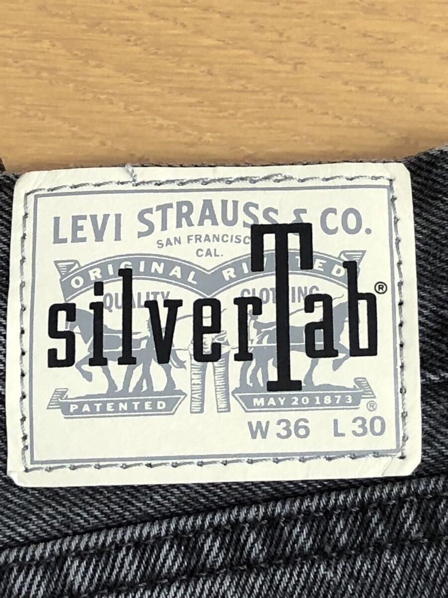 Levi's SilverTab LOOSE FIT BLACK WORN IN W36 L30