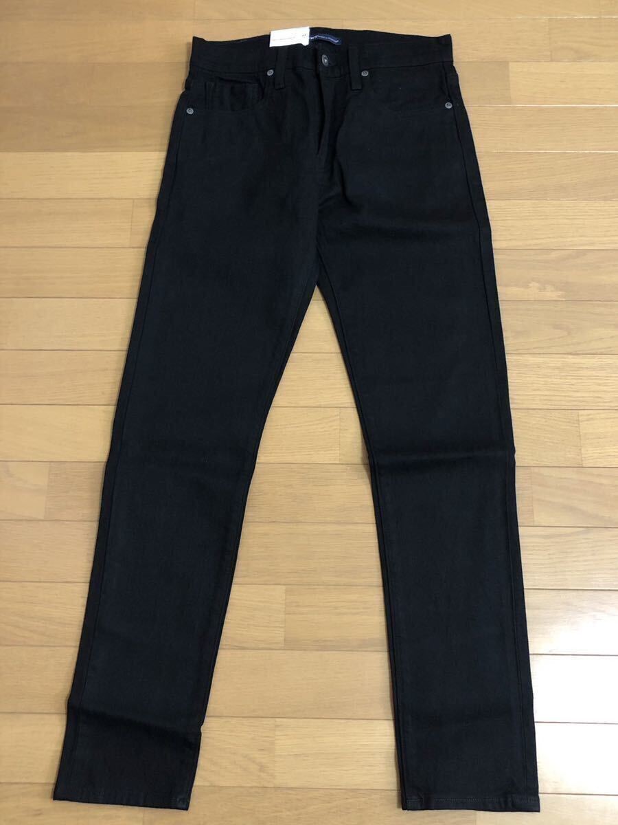 Levi's MADE&CRAFTED 512 SLIM TAPER LAGUNA BLACK SELVEDGE W29 L32_画像3