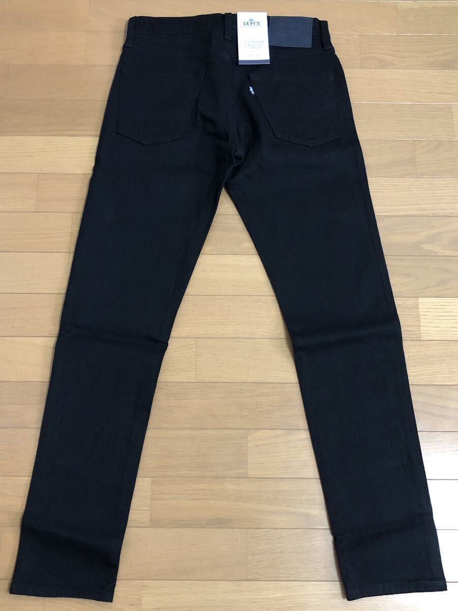 Levi's MADE&CRAFTED 512 SLIM TAPER LAGUNA BLACK SELVEDGE W29 L32_画像4