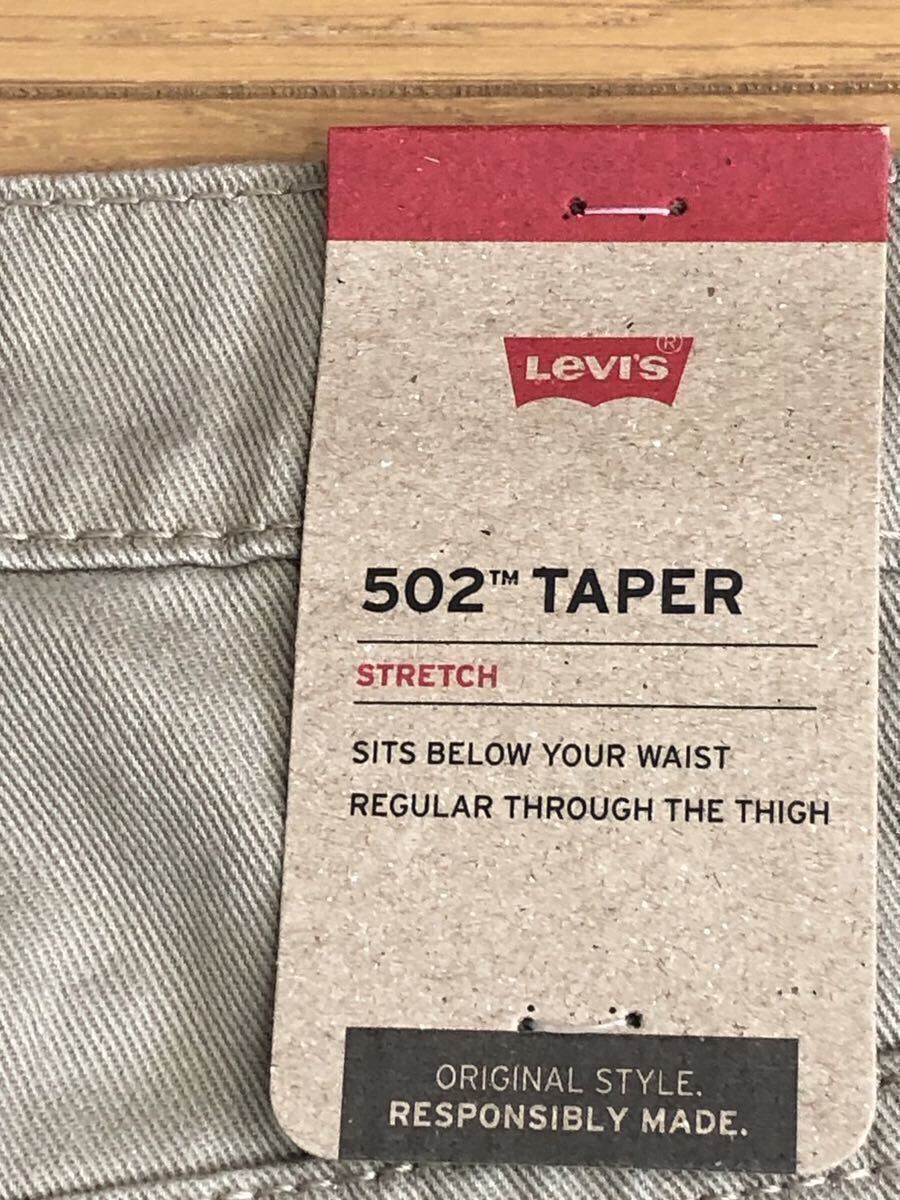 Levi's 502 TAPER TRUECHINO W34 L32