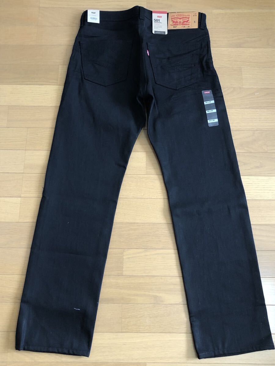 Levi's 501 ORIGINAL FIT BLACK W34 L32